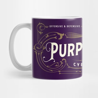 Purple Team (Purple Background) Mug